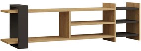 Έπιπλο Τηλεόρασης Elis 835PUQ3055 153,6x26x40cm Oak-Anthracite