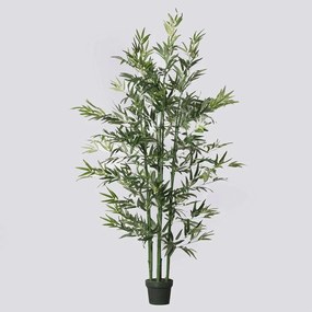 Τεχνητό Δέντρο Μπαμπού Lucky 1160-6 145x179x182cm Green Supergreens Πολυαιθυλένιο