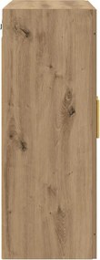 vidaXL Επιτοίχιο ντουλάπι Artisan Oak 69,5 x 34 x 90 εκ.