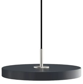 Φωτιστικό Οροφής Asteria Plus Mini Steel 2289C4174 Φ31x10.5cm Led 1200lm 18W 2400-3000k Anthracite Umage