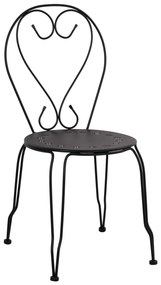 Καρέκλα AMORE C5007.11 Μεταλλική Μαύρη 42x48x90 εκ. 42x48x90 εκ.