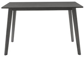 Τραπέζι Benson pakoworld MDF σε rustic grey απόχρωση 120x75x75εκ