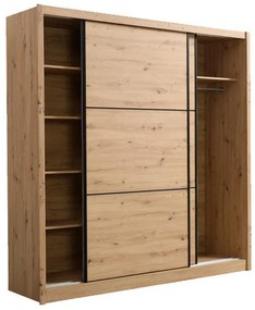 Ντουλάπα Navara 215 Artisan Oak 213x60x215,5εκ.