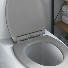 vidaXL Λεκάνη Γκρι 47 x 37,5 x 3,8 εκ Δυροπλάστ