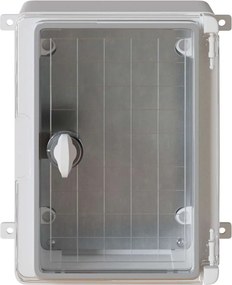 vidaXL Ντουλάπι Ελέγχου Γκρι 25 x 13 x 24 εκ ΑΒΣ Πλαστικό