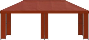vidaXL Κήπος Γκαζebo 6 x 3 m Τερακότα Πολυεστέρας και Χάλυβας 190