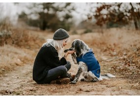 Παλτό Σκύλου Hunter Milford Μπλε 25 cm