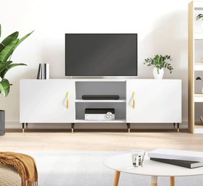 vidaXL Έπιπλο Τηλεόρασης Λευκό 150x30x50 εκ. από Επεξεργασμένο Ξύλο