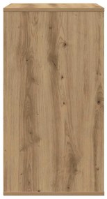 vidaXL Συρταριέρα Γωνιακή Αρτισιανή Δρυς 40x41x76 εκ. Επεξεργ. Ξύλο