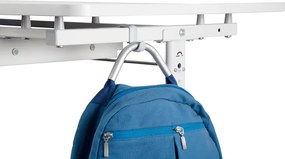 BRATECK παιδικό γραφείο E603, ρυθμιζόμενο, 100x60x54~76cm, λευκό