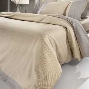 Σετ Σεντόνια Φανελένια King Size 270x265 Verona Taupe 5206480673009