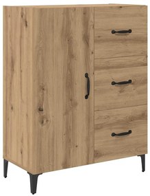 vidaXL Highboard Artisan Oak 69,5 x 34 x 180 εκ. Επεξεργασμένο ξύλο