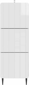 vidaXL Ντουλάπι με Συρτάρια 33 x 34,5 x 92 εκ. Επεξεργασμένο Ξύλο