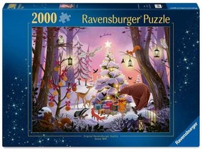 Παζλ Ravensburger NAVIDAD EN EL BOSQUE 2000 Τεμάχια