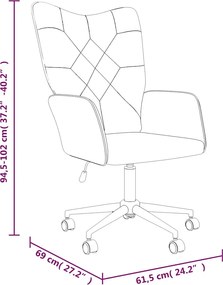 vidaXL Πολυθρόνα Relax Σχέδιο Patchwork Υφασμάτινη