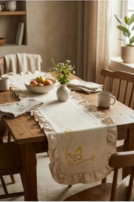 Stewehome Διακοσμητικό τραπεζομάντηλο με φρου 150x50 cm