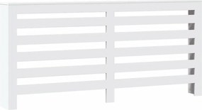 vidaXL Κάλυμμα Καλοριφέρ Λευκό 175x20x82 εκ. από Επεξεργασμένο Ξύλο