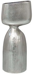 Βάζο Cobi 032510 16x13x38cm Silver Αλουμίνιο