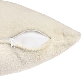 vidaXL Κάλυμμα Μαξιλαριού 2 pcs HEERLEN Κρεμ 40 x 60 cm Μπουκλέ