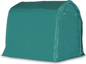 vidaXL Κιόσκι Γκαράζ Πράσινο 2,4 x 2,4 μ. από PVC