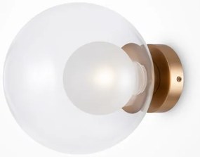 Απλίκα Φωτιστικό Τοίχου 1xG9 Χρυσό Γυαλί Basic Form MOD521WL-01G3 Maytoni-MOD521WL-01G3-Χρυσό MOD521WL-01G3