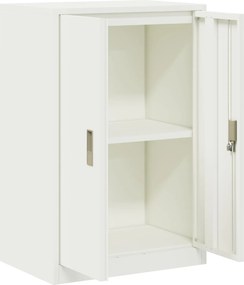 vidaXL Ντουλάπι αποθήκευσης με αποθήκευση Λευκό 60 x 40 x 90 cm