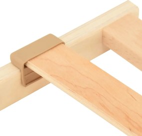 vidaXL Τελάρο Κρεβατιού με 13 Σανίδες 90 x 200 εκ.