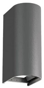 Απλίκα Φωτιστικό Τοίχου LED 20W IP65 Azores Viokef-4310001-Γκρι 4310001