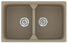Sanitec Classic 318 Granite Taupe Νεροχύτης