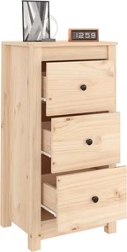 vidaXL Ντουλάπι 40 x 35 x 80 εκ. από Μασίφ Ξύλο Πεύκου