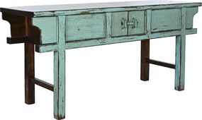 Console Home ESPRIT Τυρκουάζ ξύλο φτελιάς 170 x 49 x 88 cm