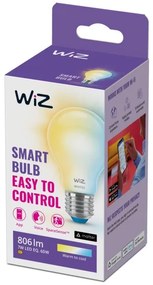 Έξυπνη Λάμπα E27 60W A60 LED Λευκό 3CCT Dimmable 929003008901 Wiz-929003008901-Λευκό 929003008901