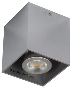 Φωτιστικό Οροφής - Σποτ Chrome 82x82x95 VK/03001/C VKLed Aluminium