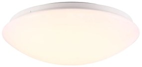 Φωτιστικό Οροφής - Πλαφονιέρα Ask 28 45356001 Led 12W 3000K 1050lm IP44 28x9,5cm White Nordlux Metal, Plastic