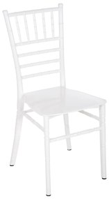 POLYPROPYLENE CATERING CHAIR TIFFANY NEW ΗΜ8058.03 WHITE 41.2x49.7x89Hcm.