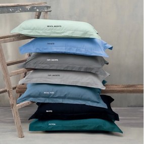 Σεντόνια Scenario (Σετ 4τμχ) Light Mint Ρυθμός Queen Size 245x270cm 100% Cotton Satin