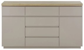 Amos Μπουφές Γκρι Μπεζ 150x40x86 cm
