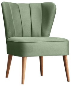 Καρέκλα Layla Megapap υφασμάτινη χρώμα πράσινο 67x50x80εκ. - Ύφασμα - PRGP043-0005,5