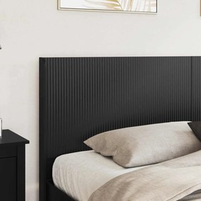 vidaXL Καλάθι με αποθήκη και κεφαλάρι Μαύρο 200 x 200 cm