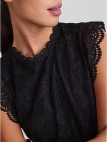 Αμάνικη μπλούζα από δαντέλα