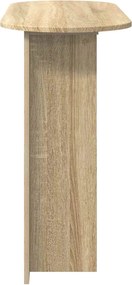vidaXL Τραπέζι κονσόλας με αποθήκευση Sonoma Δρυς 100 x 39,5 x 75 εκ