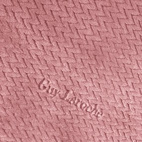 Κουβέρτα Fleece Μονή (160x220) Guy Laroche Rombus Coral