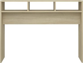 vidaXL Τραπεζάκι Κονσόλα Sonoma Δρυς 105 x 30 x 80 εκ. από Επεξ. Ξύλο