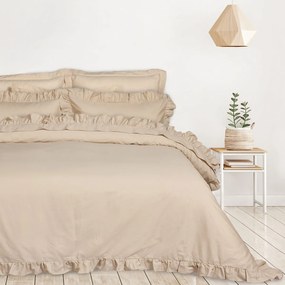 Παπλωματοθήκη Υπέρδιπλη (Σετ 220x240) Das Home Daily Line 3168 Taupe