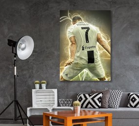 Πίνακας σε καμβά Ronaldo No7 KNV1584 80cm x 120cm