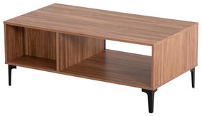 ΤΡΑΠΕΖΙ ΣΑΛΟΝΙΟΥ ΣΕΙΡΑ HARRY HM18007.01 ΜΕΛΑΜΙΝΗ ΦΥΣΙΚΟ ΞΥΛΟΥ-ΜΑΥΡΟ 110x60x43,5Υεκ. (1 Τεμμάχια)