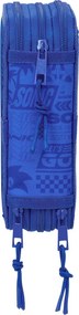 Κασετίνα Sonic Μπλε 12,5 x 19,5 x 5,5 cm 37 Τεμάχια