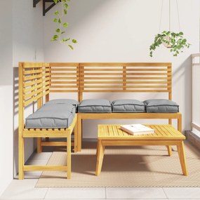 vidaXL Μαξιλάρια Παλέτας για Καθίστε 6 τμχ Γκρι 40x40x8 εκ. Ύφασμα Oxford
