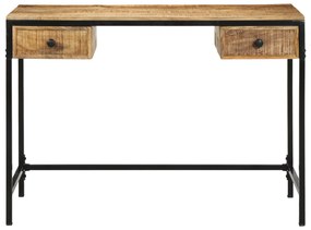 vidaXL γραφείο  105x50x75 εκ. Συμπαγές Ξύλο Μάνγκο
