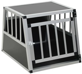 vidaXL Κλουβί Σκύλου με Μονή Πόρτα 54 x 69 x 50 εκ.